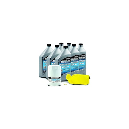 Quicksilver 4-Stroke Outboard Oil Change Kit, 7-Liter 8M0169544